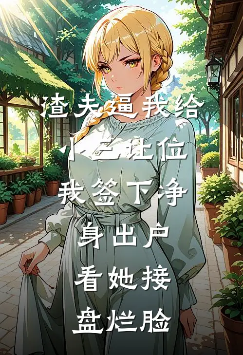 渣夫逼我给小三让位，我签下净身出户，看她接盘烂脸