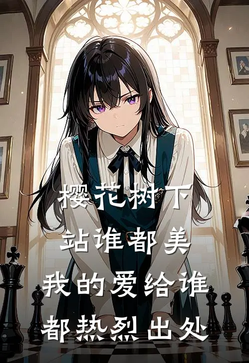 樱花树下站谁都美,我的爱给谁都热烈出处