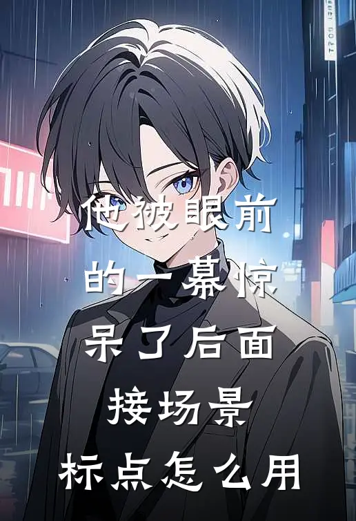 他被眼前的一幕惊呆了后面接场景,标点怎么用