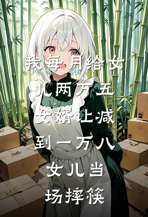 我每月给女儿两万五，女婿让减到一万八，女儿当场摔筷