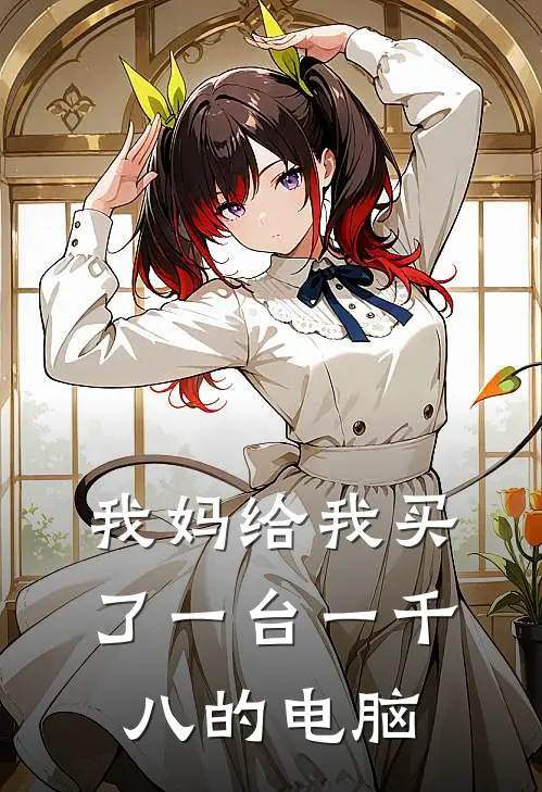 我妈给我买了一台一千八的电脑英语