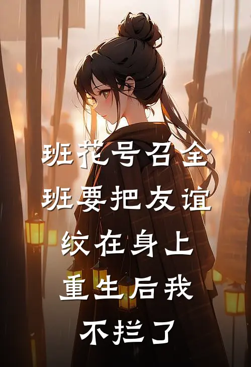 班花号召全班要把友谊纹在身上，重生后我不拦了