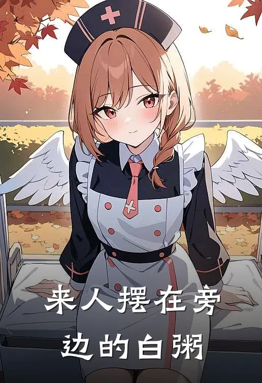 来人摆在旁边的白粥
