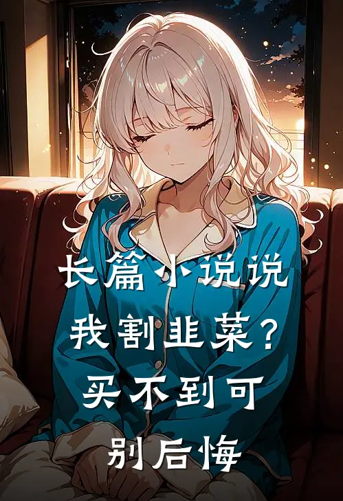 长篇小说说我割韭菜？买不到可别后悔