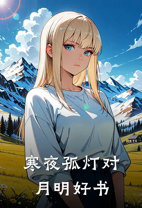 寒夜孤灯对月明好书