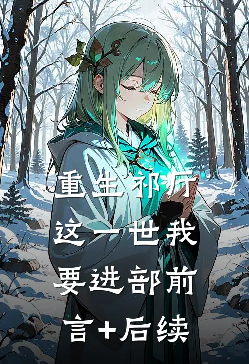 重生祁厅，这一世我要进部前言+后续